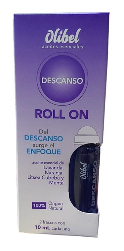 Olibel Roll On 2 Frascos De 10 Ml C/u