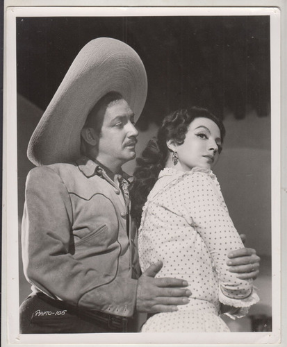 1953 Cine Mexicano Film Still Maria Felix Y Negrete El Rapto