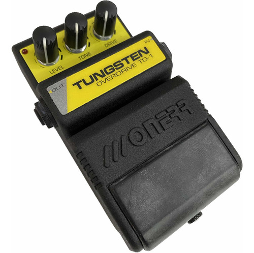 Pedal Guitarra Onerr Tungsten Overdrive Raridade Novo