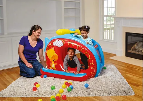 Pelotero Fisher Price 93502 Helicóptero 25 Bolas Tio Musa