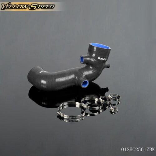 Fit For 1993-1999 Fiat Punto 1.4l Gt Black Silicone Indu Ccb
