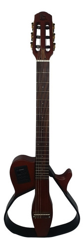 Violão Vazado Nylon Castanho Vn18ctseq Fishman - Marquês Cor Chocolate