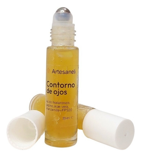 Contorno De Ojos En Serum Roll On   Artesaneli              Tipo De Piel Sensible