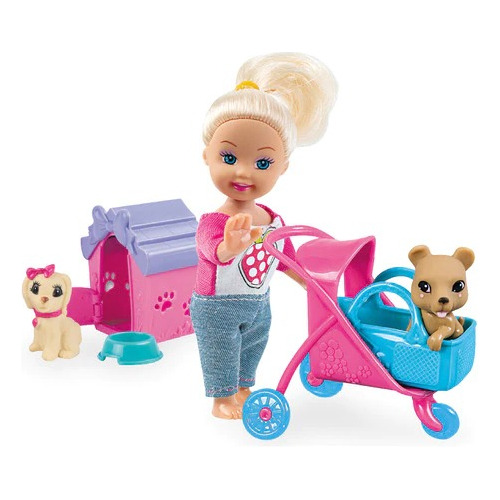 Set Muñeca Abby Y Sus Perritos - Girls Pop Premium