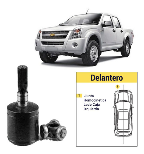 Junta Homocinetica Izquierda Chevrolet Dmax 2012