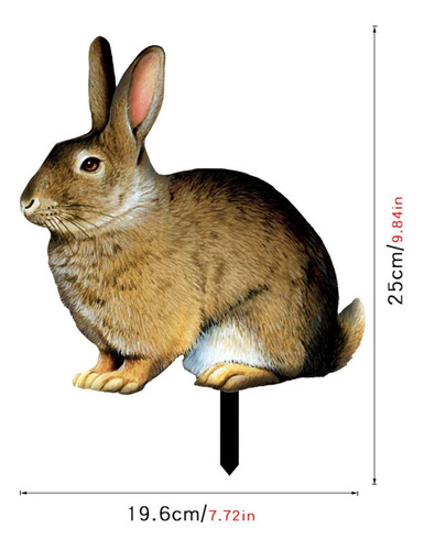 Estaca De Jardín, Estaca De Animales Realista, Práctica, A