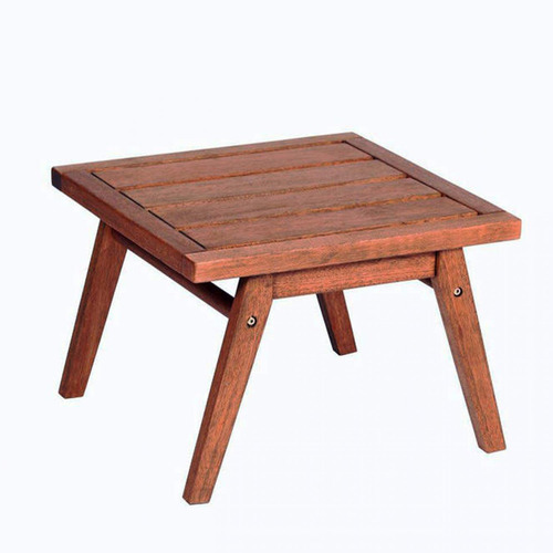 Mesa Auxiliar Em Madeira Maciça 50cmx50cm Ipanema Ehwt