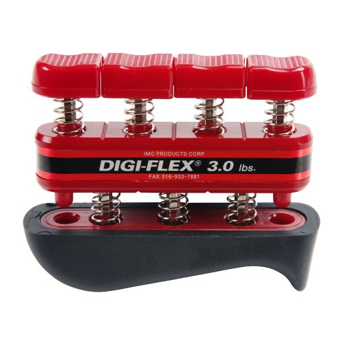 Sistema De Ejercicio Cando Digiflex Para Manos Y Dedos Rojo