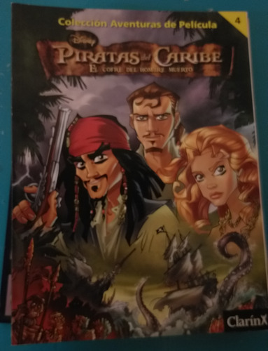 Piratas Del Caribe Disney Colección Aventuras Clarin N4 