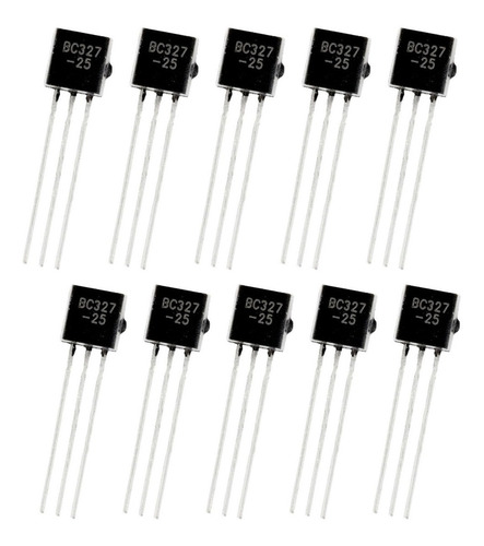 Transistor Bc327 Pnp Para Projetos - 10 Peças