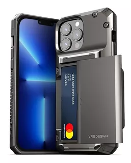 Funda Vrs Design Damda iPhone 13 Pro Max Case (2021)(silver)