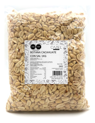 Cacahuate Salado Premium 1kg