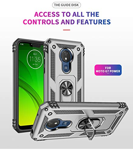Funda Para Motorola Moto G7 Power Moto G7 Supra Sliver Metal
