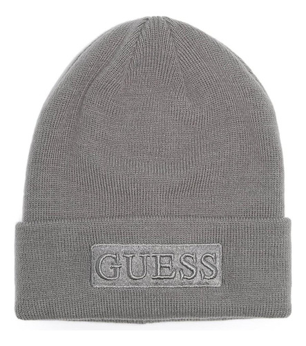 Chullo Beanie Guess Logo Bordado - Gris