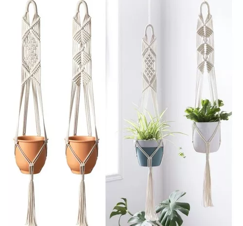 Colgante Plantas Materas / Plant Hanger / Macramé