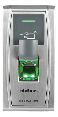 Controlador De Acesso Biometrico Inox Plus Ss 311e Intelbras