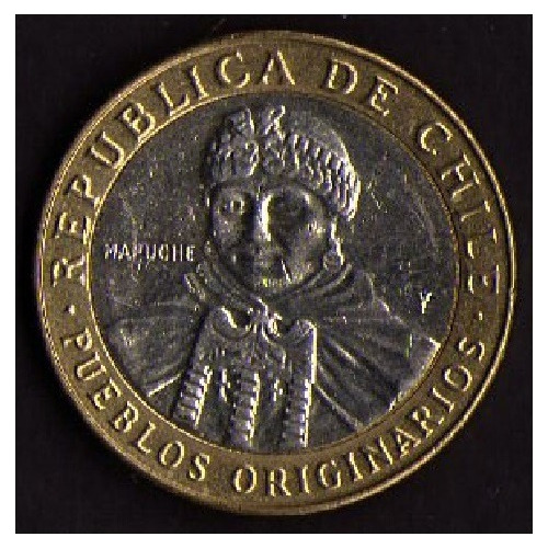Moneda Chile 100 Pesos 2015 (#1)