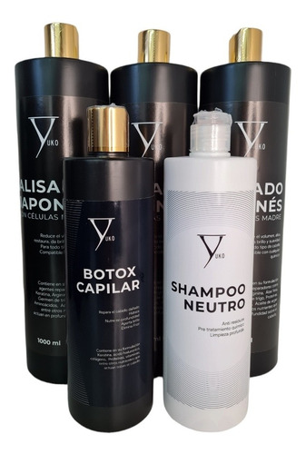 Alisado Japones+botox Capilar Y Shampoo Anti Residuos 