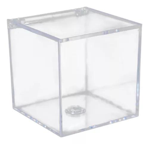 Caja Transparente Acrílica Con Tapas Caja De Regalo