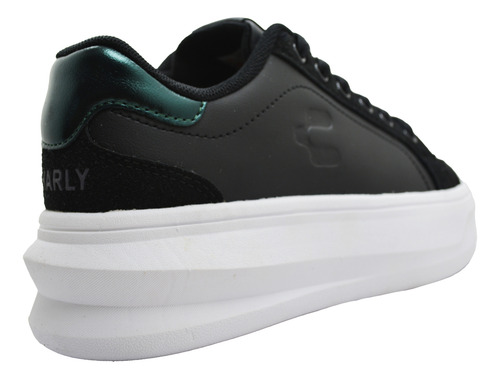 Tenis Plataforma Charly 1043083 Ng/blk Dama