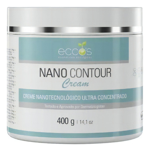  Creme Corporal Nano Contour Cream 400g - Eccos Cosméticos