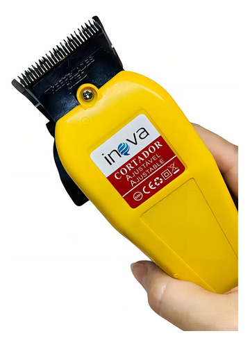 Aparador De Barba Inova Maq662 Cor Amarelo 110v/220v