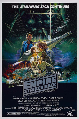 Poster De Lona Vinilica - Star Wars V Empire Strikes Back