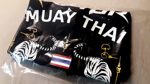 Remera Raptor New Muay Thai Blue - Mma Gym 100% Algodón