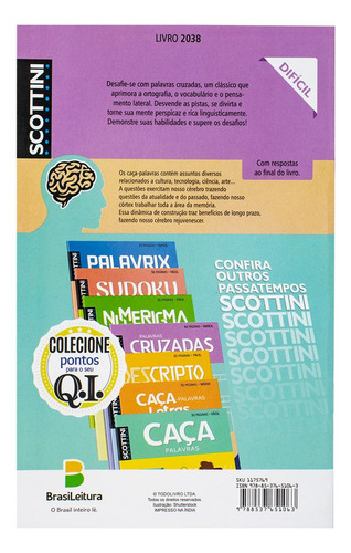 Scottini Crusades (32 págs.) N.2038 (difícil)