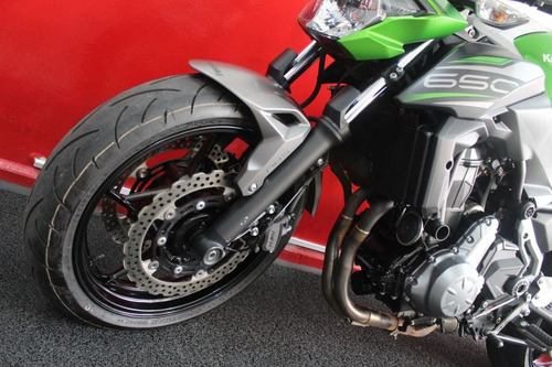 Imagem 10 de 11 de Kawasaki Z 650 Z650 Z-650 Abs 2020 Verde
