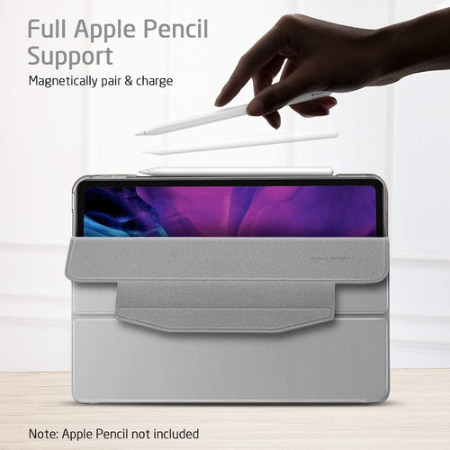 Imagem 8 de 9 de Capa Capinha iPad Pro 12.9 2018 Esr Trifold C/suporte Caneta