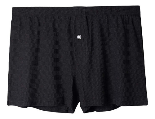 Calzoncillos Casuales Elásticos De Cintura Cómoda Con Bloque