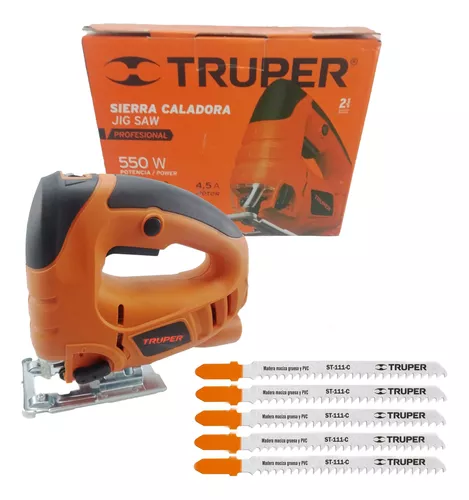 Sierra Caladora Profesional 550W Truper