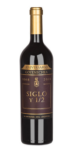 Vino Tinto Aniversario Siglo Y 1/2 2018 Goyenechea 750ml