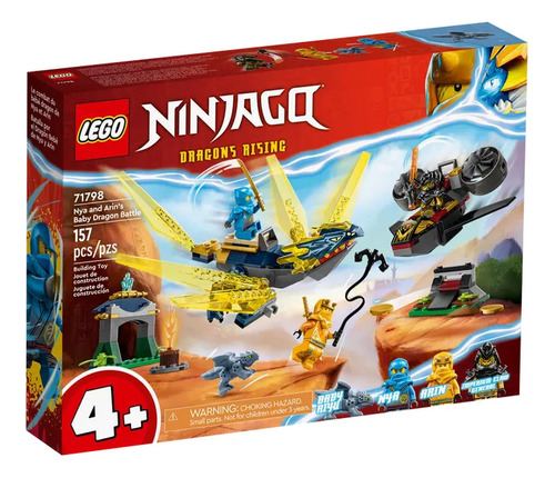 Lego Ninjago Batalla Por El Dragon Bebe