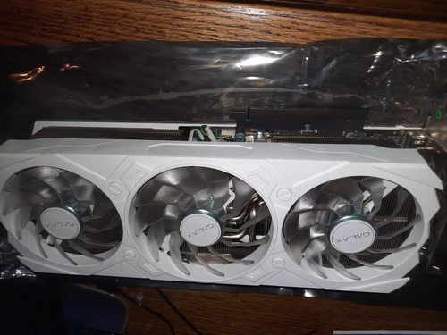 Tarjeta Gráfica Galax Rtx 4070 Ti White Oc V2 12 Gb Gddr6x (Usado)