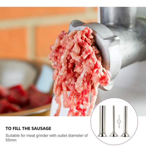 Un Juego De Accesorios Para Carne De Acero Inoxidable Con Sa