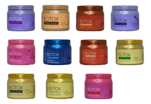 6 Crema Capilar Botox 500ml Salonex