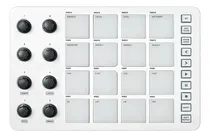 Comprar Controlador inalámbrico M-vave SMC-Pad Midi 16 Pads Blanco