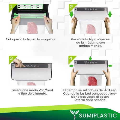 Imagen 3 de 5 de Maquina Para Empaquetar Al Vacio