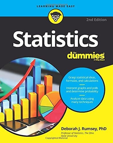 Book : Statistics For Dummies (for Dummies (lifestyle)) -..