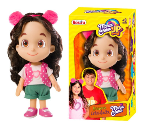 Brinquedo Boneca Maria Clara E Jp Youtuber Baby Brink Rosita