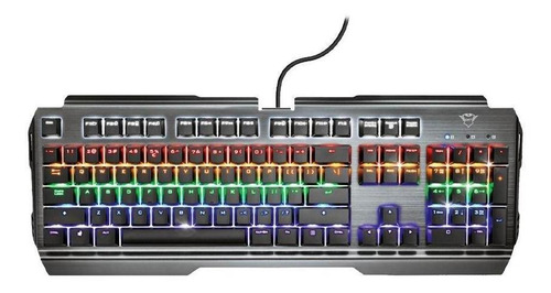 Teclado Mecânico Gamer Trust Scarr Rainbow Switch Red Us