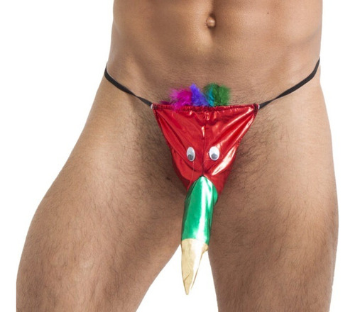 Divertida Tanga Para Hombre Pajaro Loco Lencería Regalo Ta43