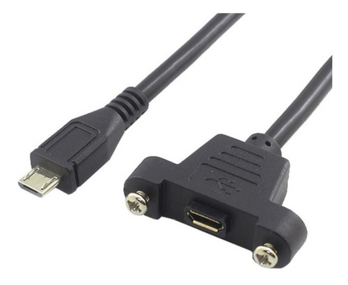 Cable Micro Usb Montaje En Panel Micro B-m A Micro B-h