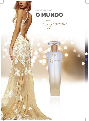 Imagem 5 de 7 de Perfume Grace Branco Tradicional 100ml Promoção !!
