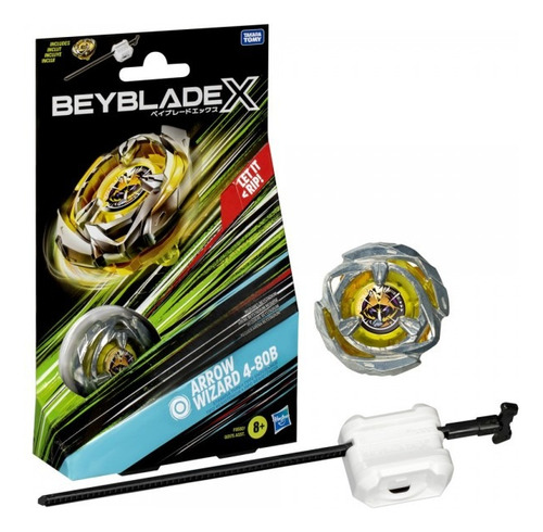 Trompo Beyblade X Kit Inicial Arrow Wizard 4-80b / Diverti