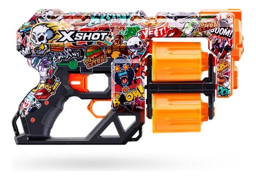 X-shot Pistola Lanzadora Dread Dart Blaster 12 Dardos Zuru