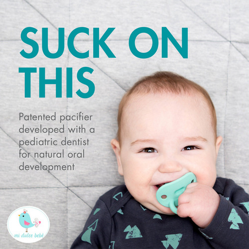 Pack 2 Chupetes Ortodoncico Etapa 2 De Silicona Boon B11272 Color Teal Período De Edad 0-6 Meses