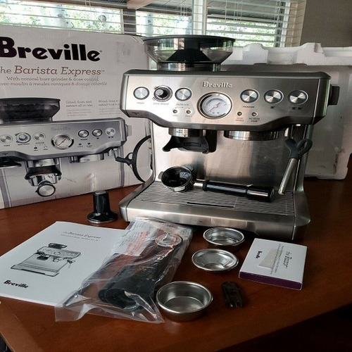Imagen 1 de 1 de New Brevilles Bes870bss Barista Express Coffee Machine